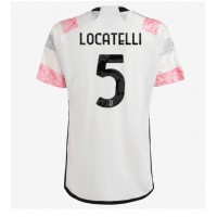 Billiga Juventus Manuel Locatelli #5 Borta fotbollskläder 2023-24 Kortärmad